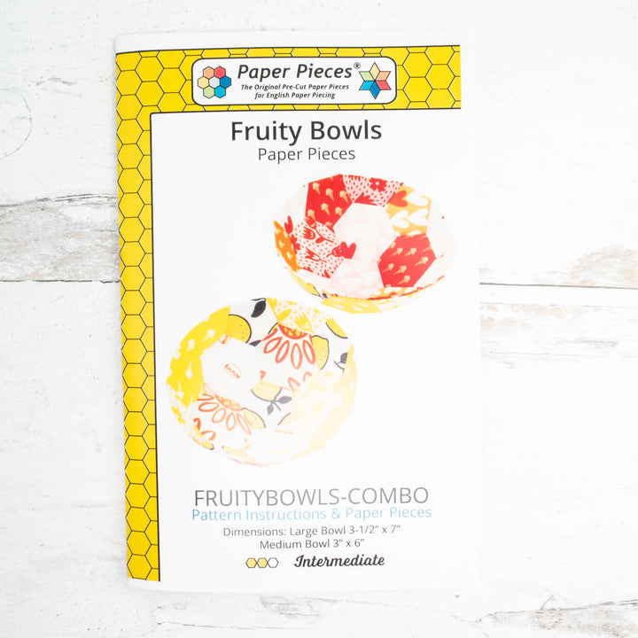 EPP Fruity Bowls (Pattern & Pieces)