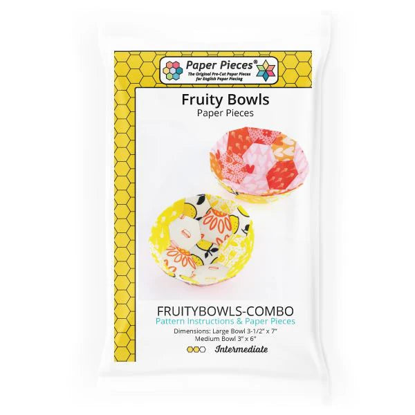 EPP Fruity Bowls (Pattern & Pieces)