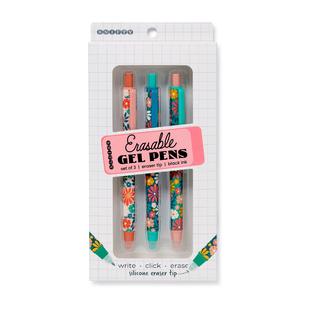 Blooms Erasable Gel Pens