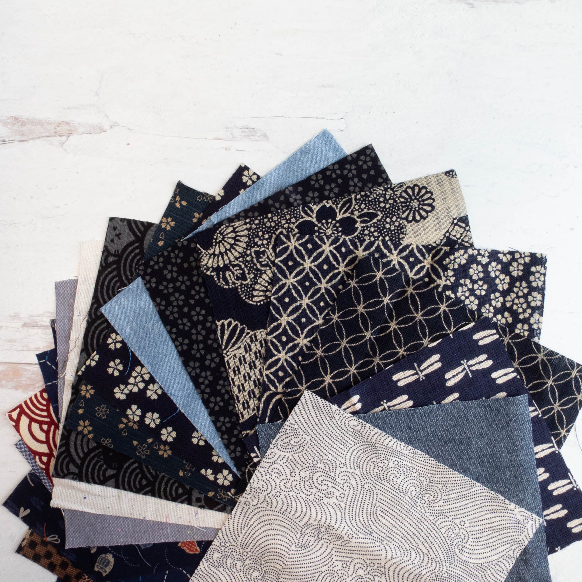 Nawrap Japanese Dishcloth - Sakura Moon Print 13.5x16 Inch Rayon Dish Cloth