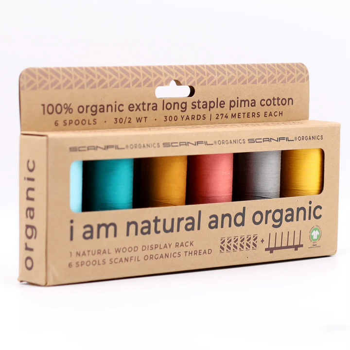 Organic Cotton Sewing Thread Set - Fashion Mix (30/2wt)