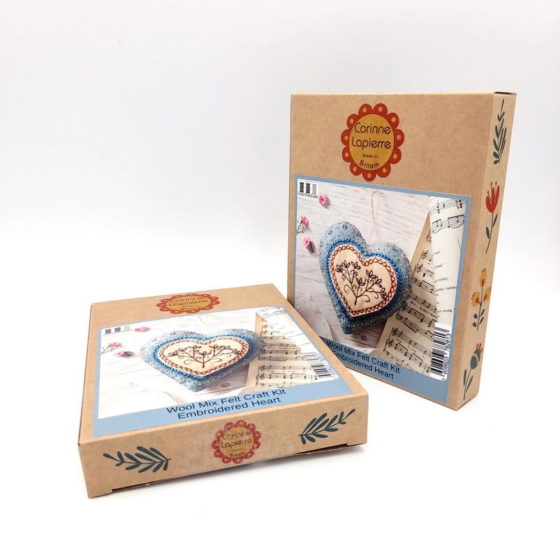 Wool Felt Embroidery Craft Kits – Snuggly Monkey
