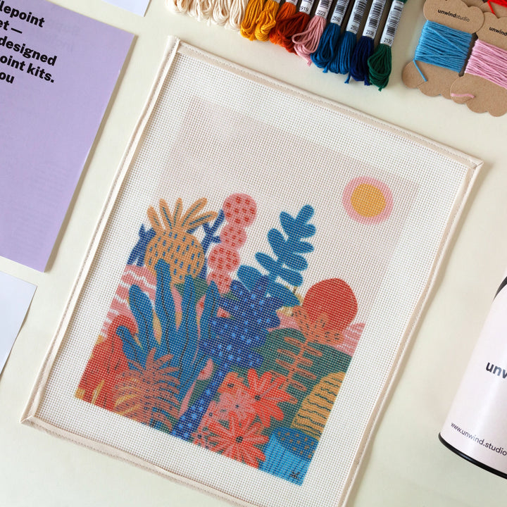 Garden of Joy Needlepoint Kit