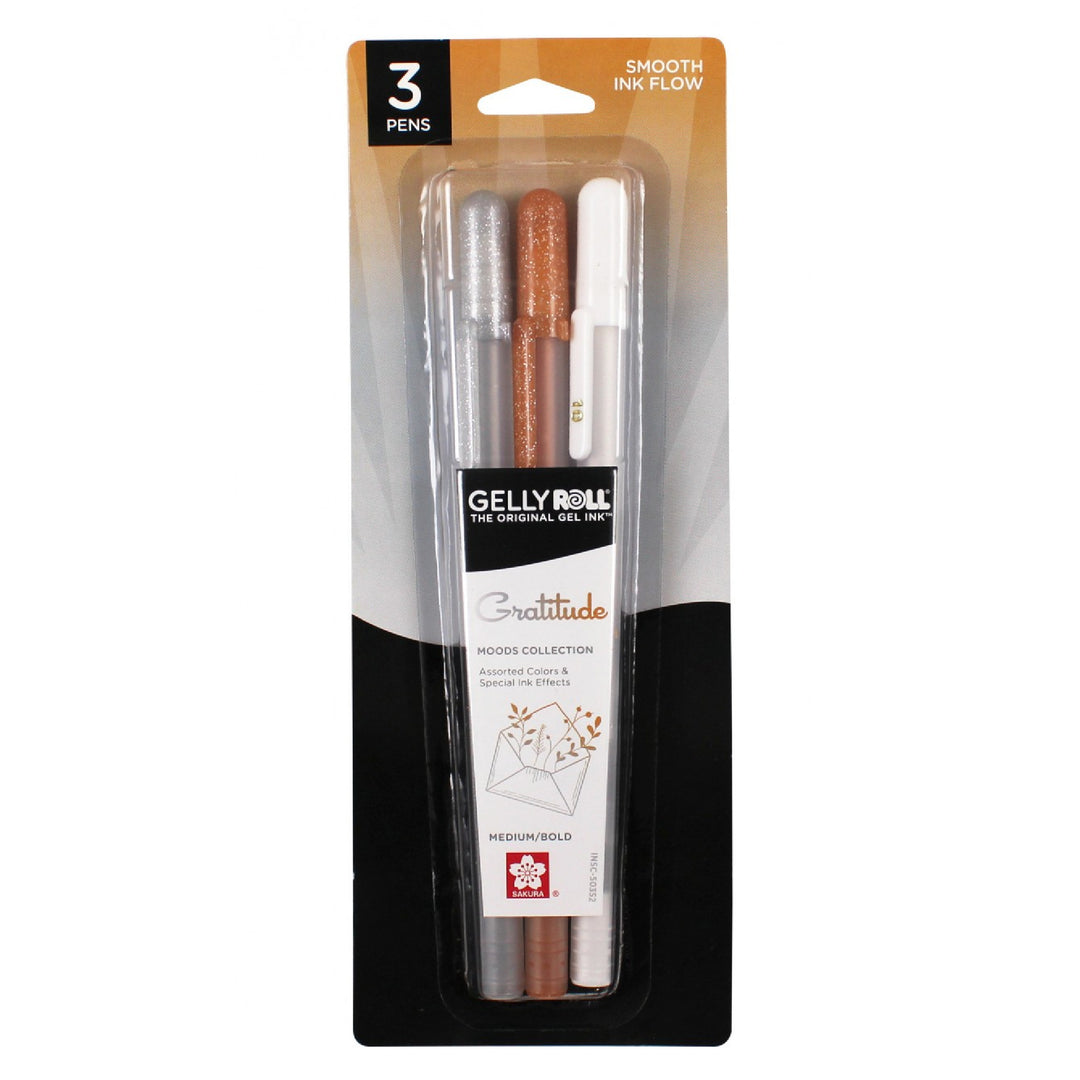 Sakura Gelly Roll Metallic Medium Point Pens - Assorted Colors - 10 pack