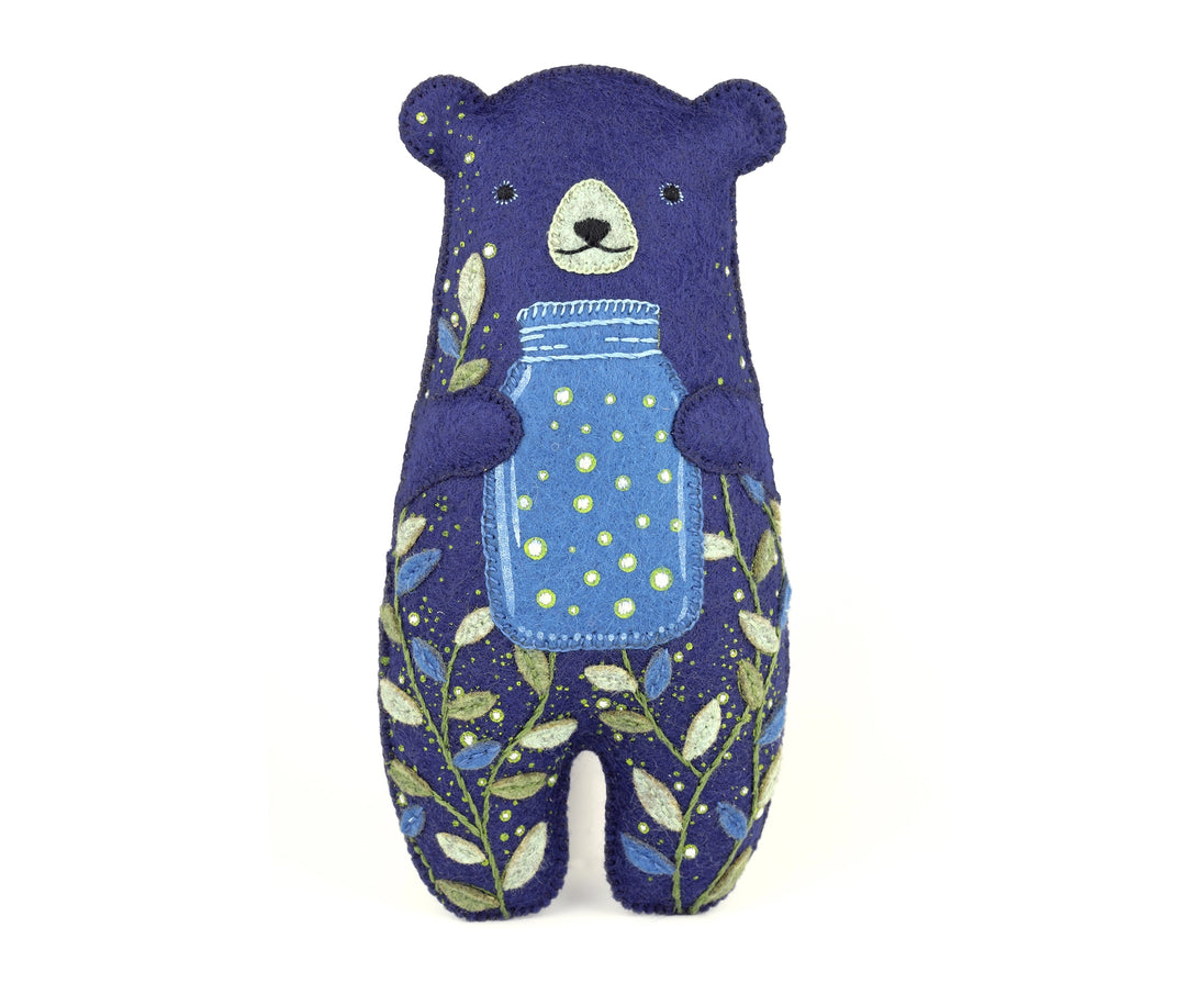 Felt Bear Embroidery Kits