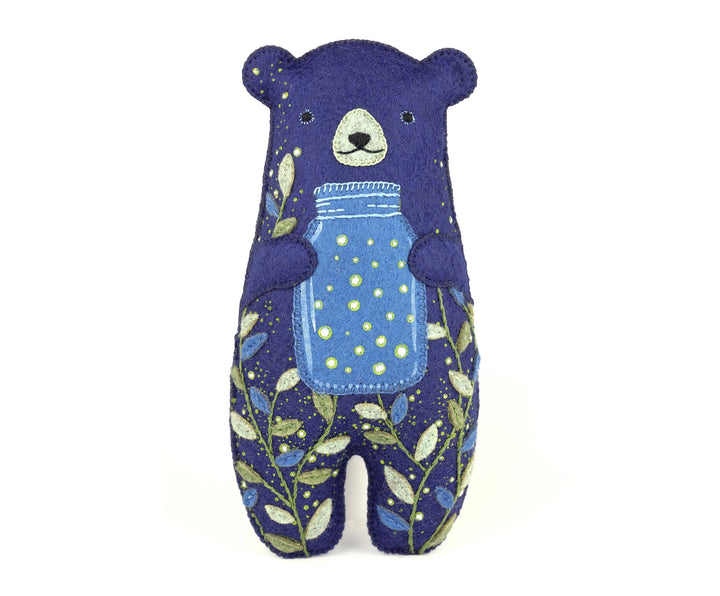 Felt Bear Embroidery Kits