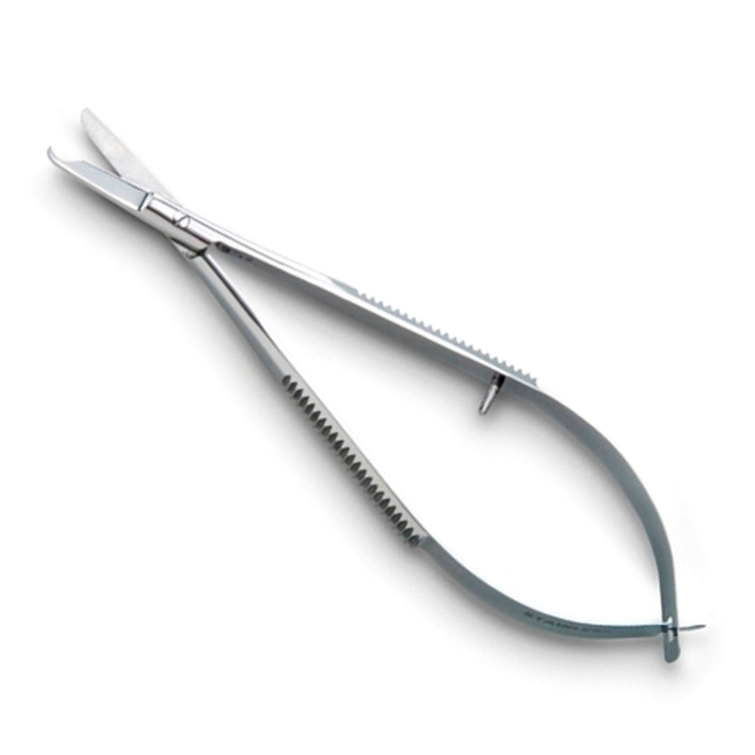 Havel's Snip A Stitch scissors featuring a curved blade to slip easily under a single stitch for precise removal