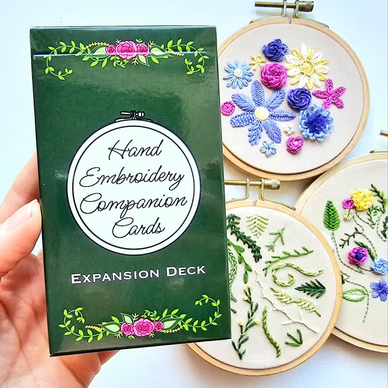 Hand Embroidery Companion Cards :: Expansion Deck