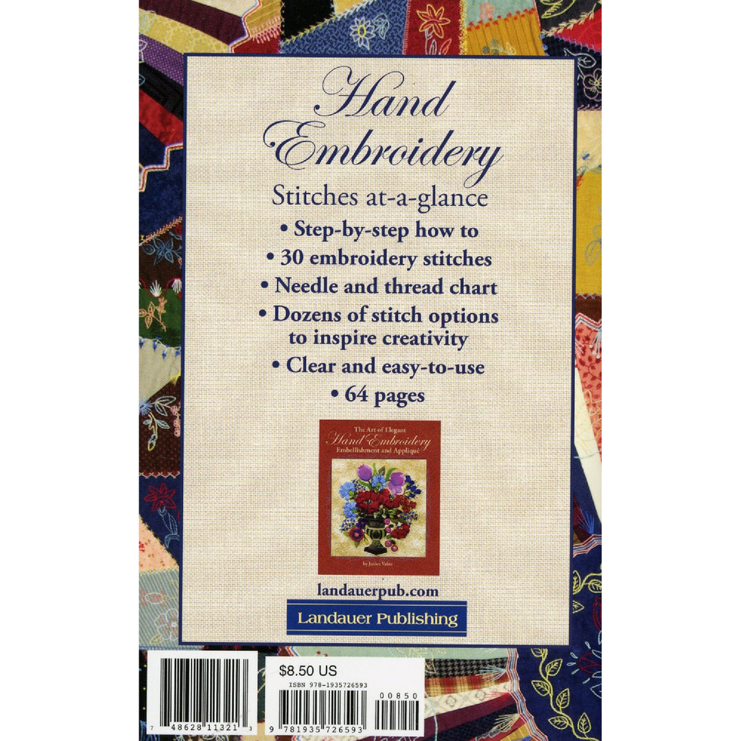 Embroidery Stitches Handy Pocket Guide – Snuggly Monkey