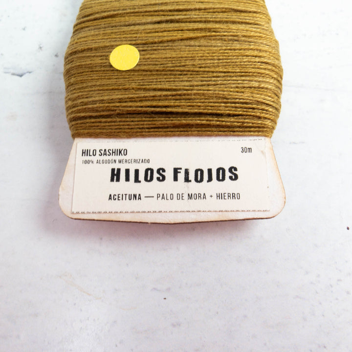 Natural Dyed Sashiko Thread - Aceituna (226)
