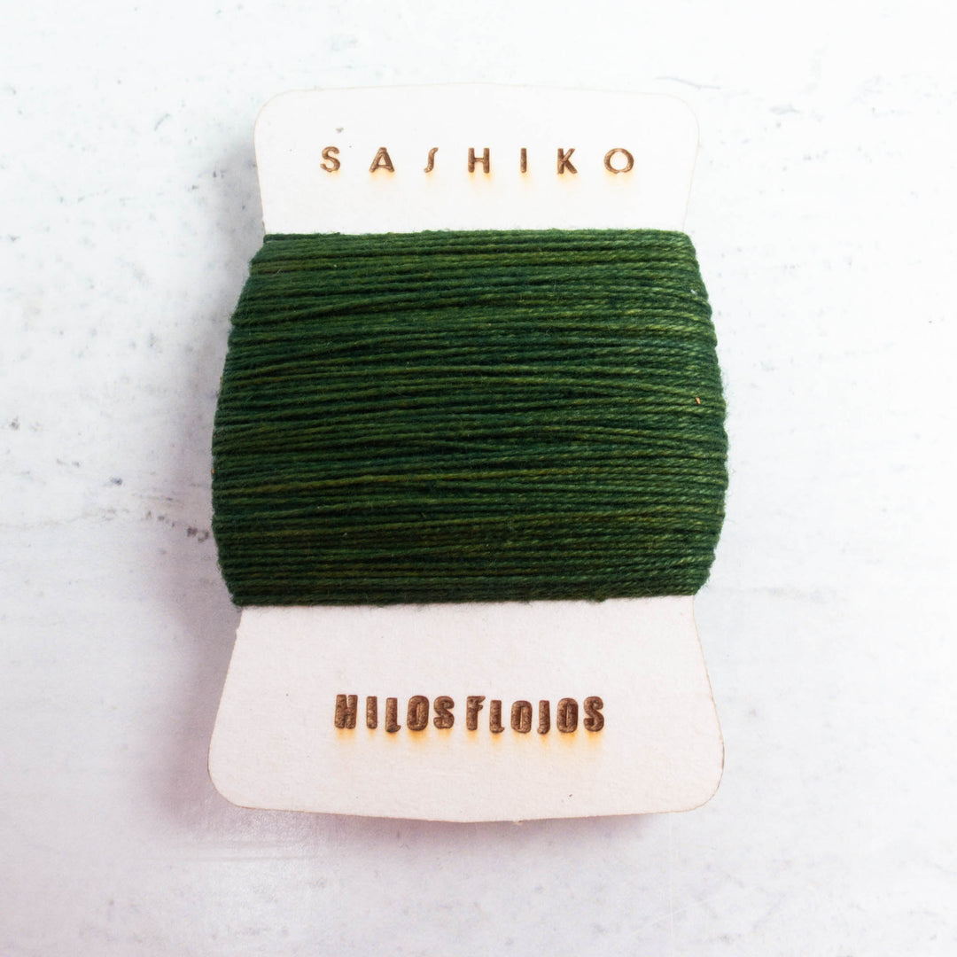 Natural Dyed Sashiko Thread - Bosque (212)