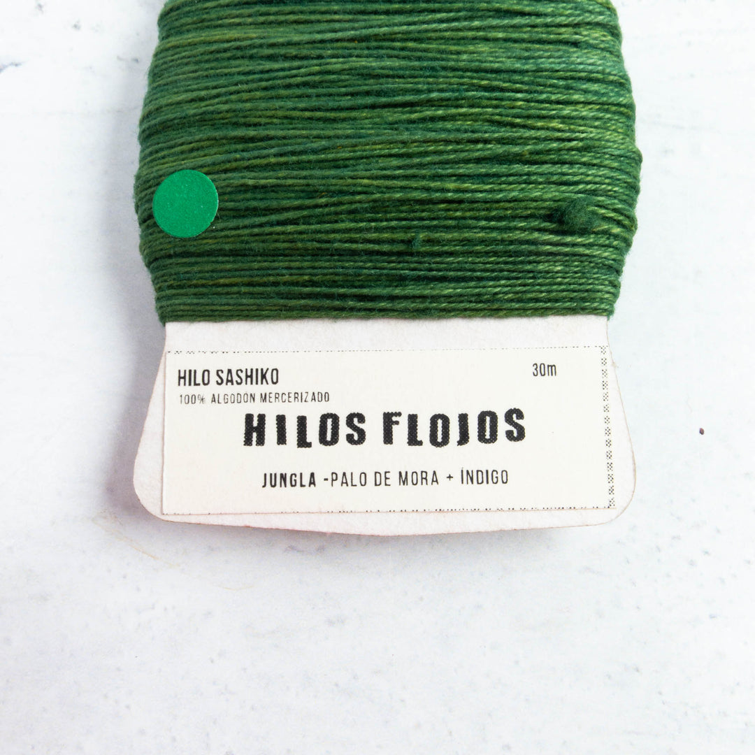 Natural Dyed Sashiko Thread - Jungla (227)