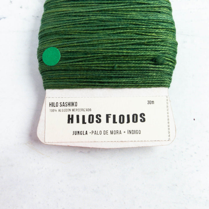 Natural Dyed Sashiko Thread - Jungla (227)