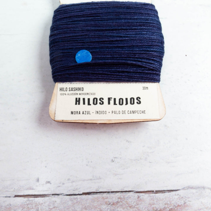 Natural Dyed Sashiko Thread - Mora Azul (232)