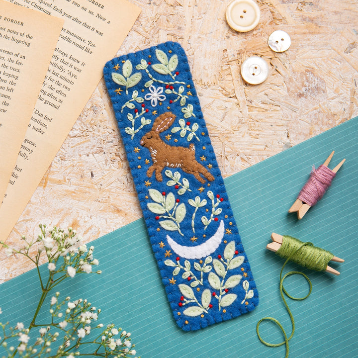 Hare Bookmark Felt Craft Kit