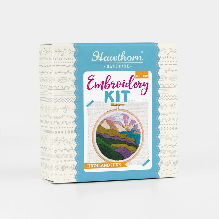 Highland Hike Mini Embroidery Kit
