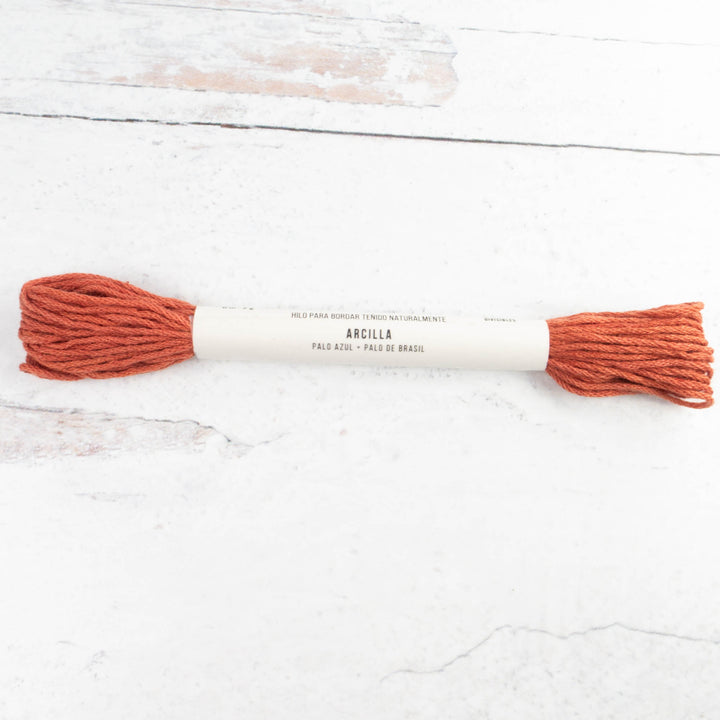 Natural Dyed Cotton Embroidery Floss - Arcilla (104)