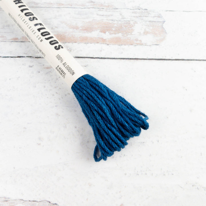 Natural Dyed Cotton Embroidery Floss - Azul (115)