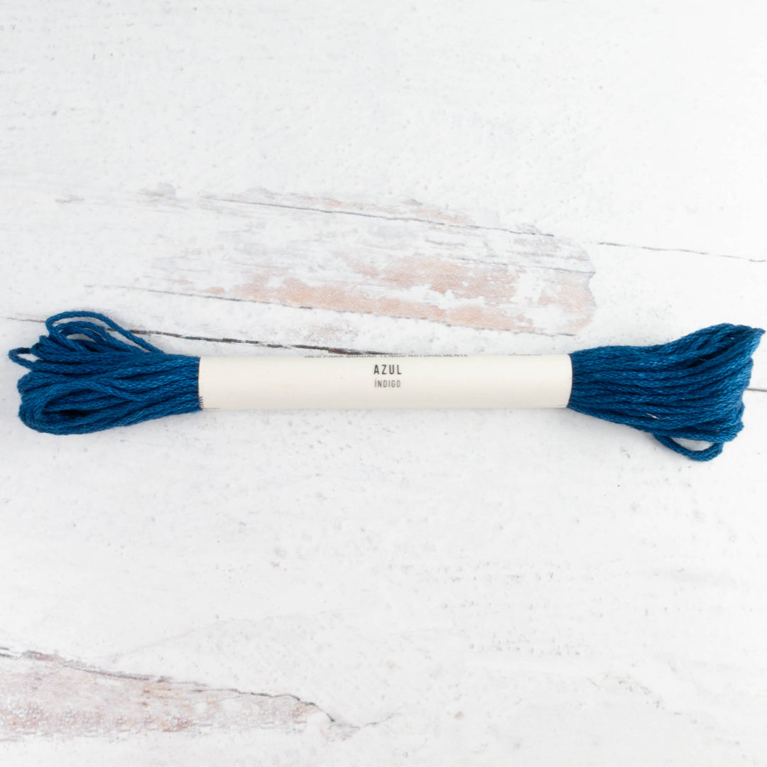 Natural Dyed Cotton Embroidery Floss - Azul (115)