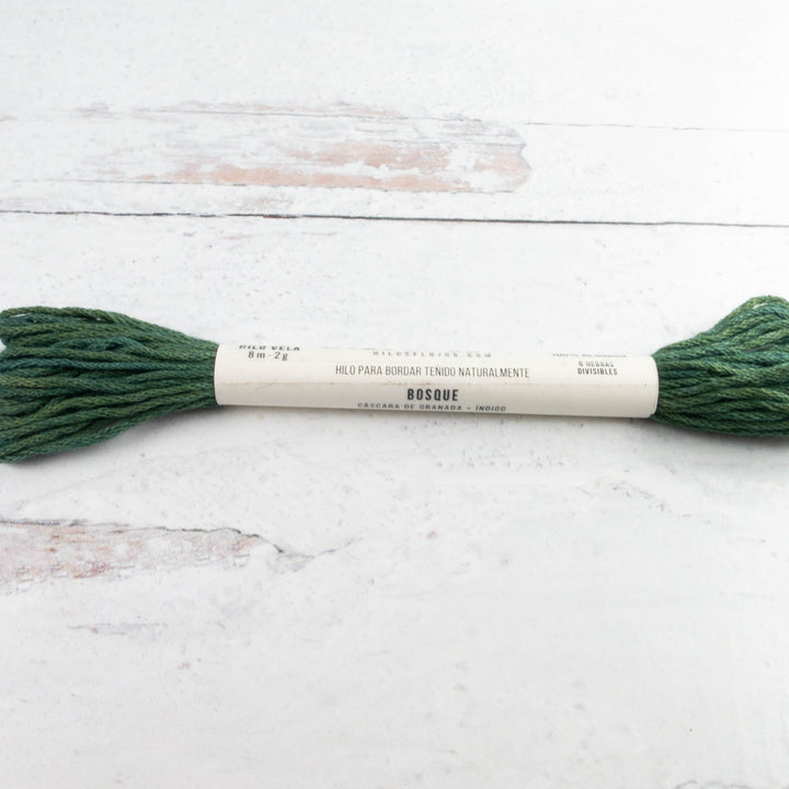 Natural Dyed Cotton Embroidery Floss - Bosque (112)