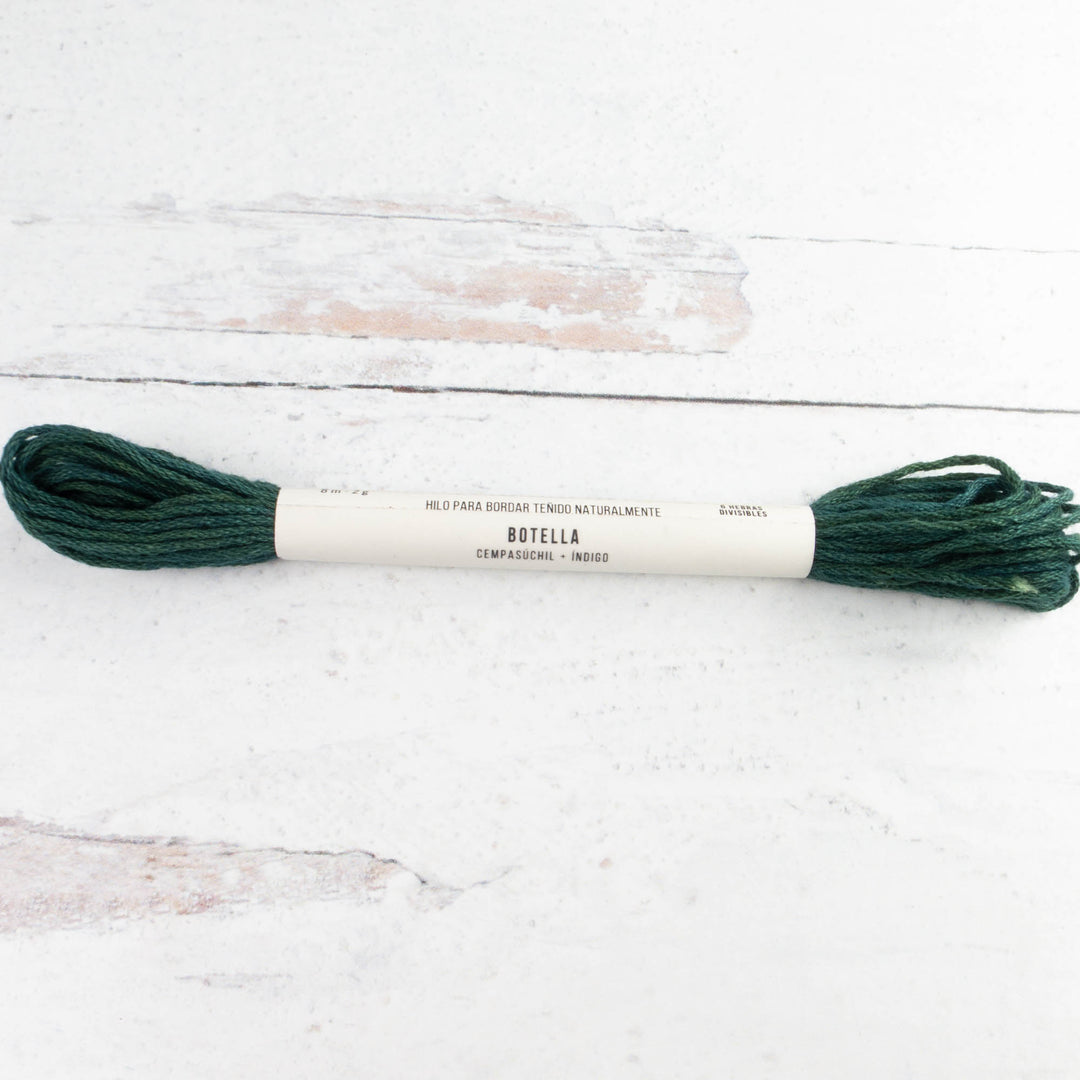 Natural Dyed Cotton Embroidery Floss - Botella (111)