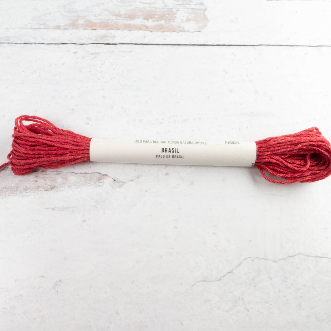 Natural Dyed Cotton Embroidery Floss - Brasil (102)