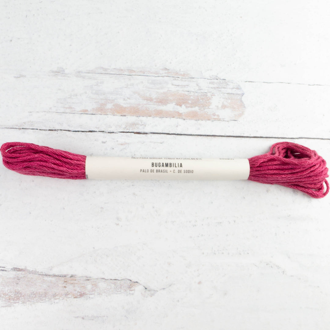 Natural Dyed Cotton Embroidery Floss - Bugambilia (101)
