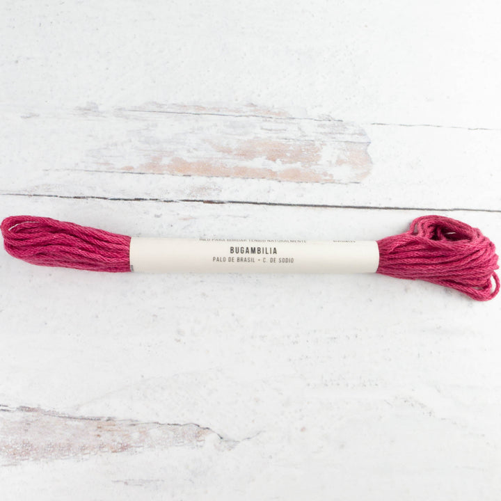 Natural Dyed Cotton Embroidery Floss - Bugambilia (101)