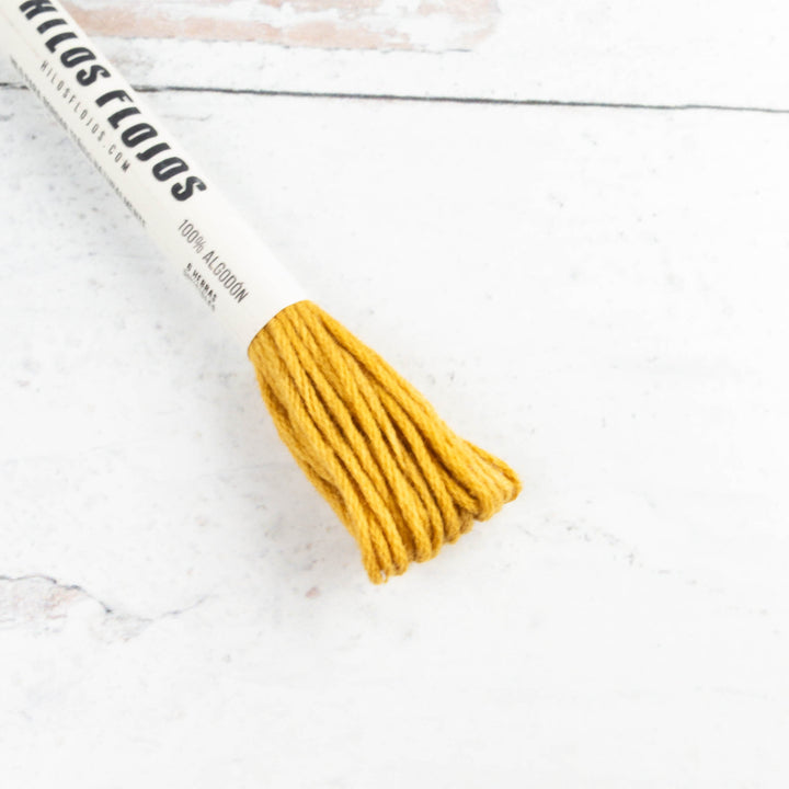 Natural Dyed Cotton Embroidery Floss - Cempasuchil (107)