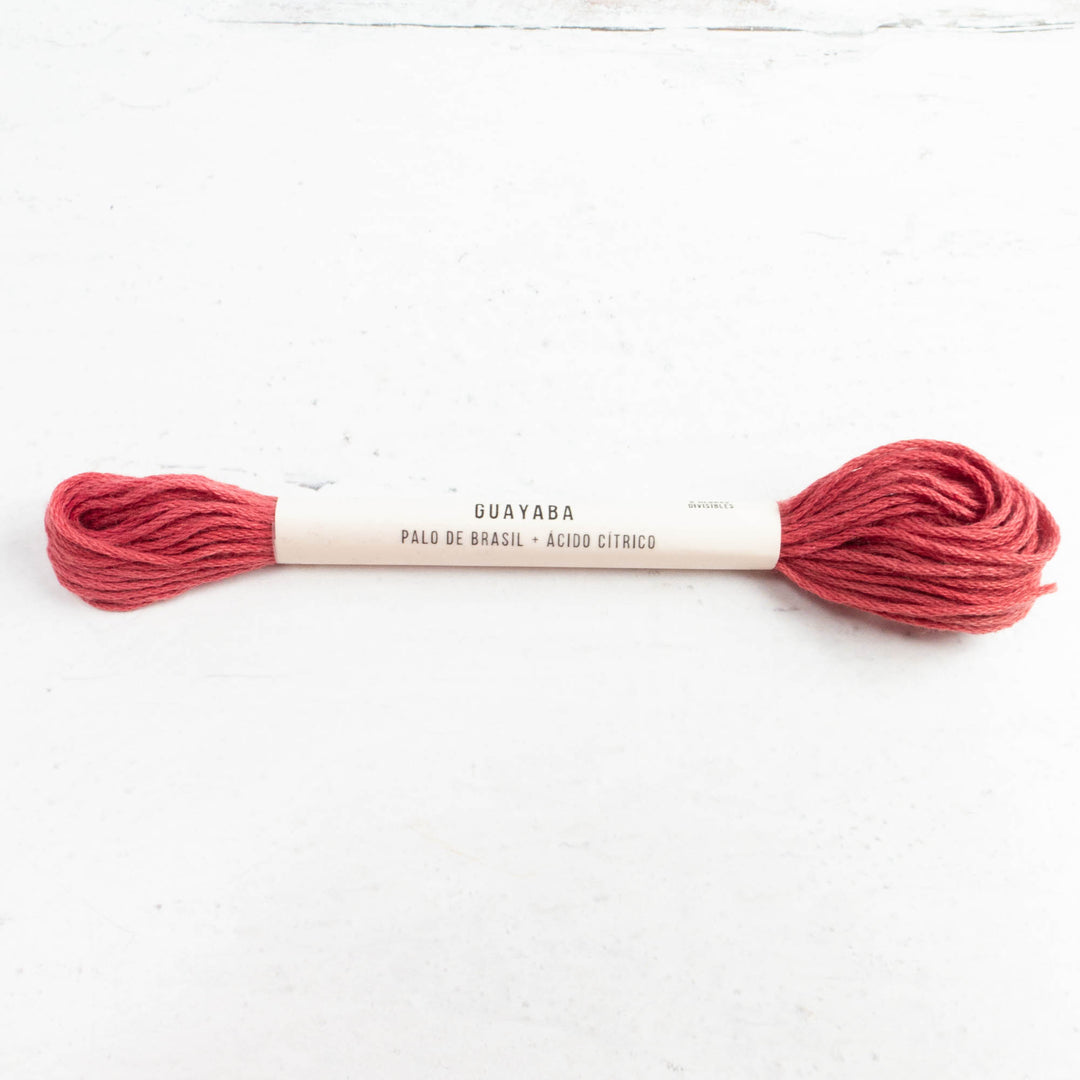 Natural Dyed Cotton Embroidery Floss - Guayaba (135)