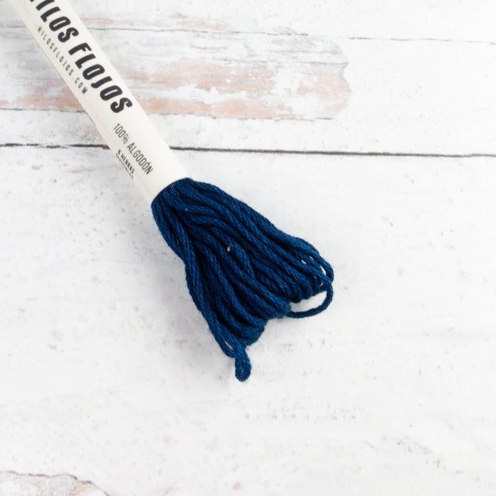Natural Dyed Cotton Embroidery Floss - Indigo (116)