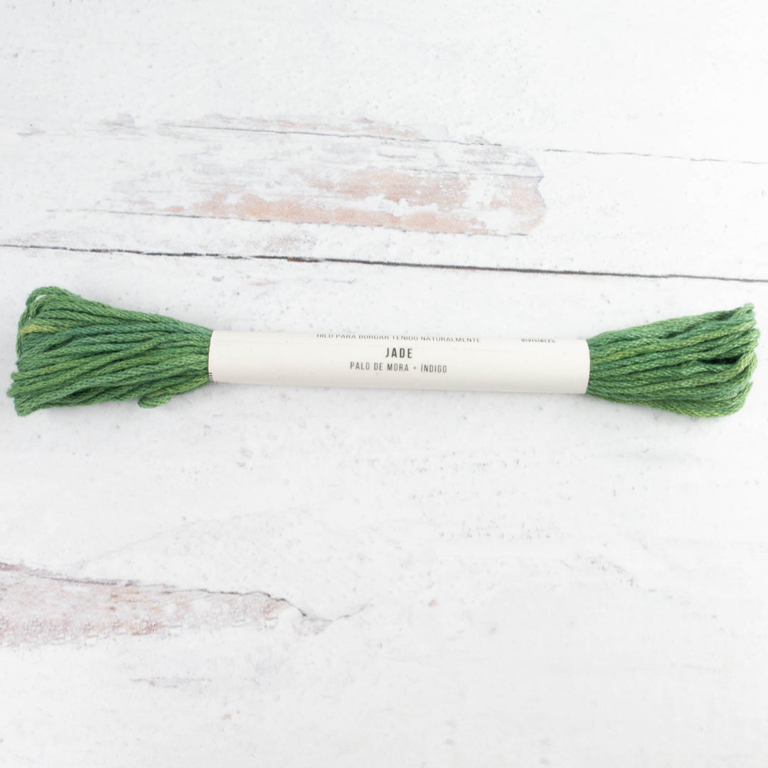Natural Dyed Cotton Embroidery Floss - Jade (113)
