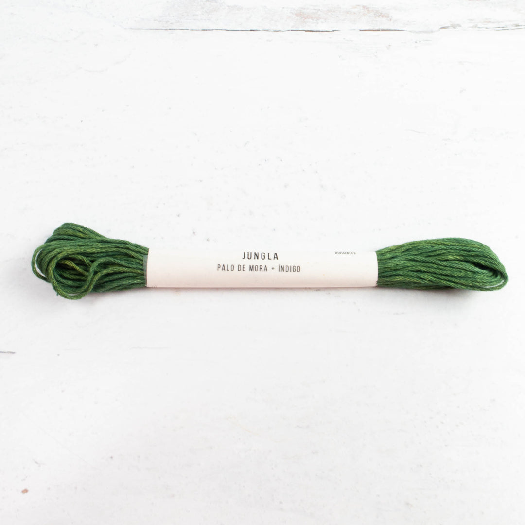 Natural Dyed Cotton Embroidery Floss - Jungla (127)