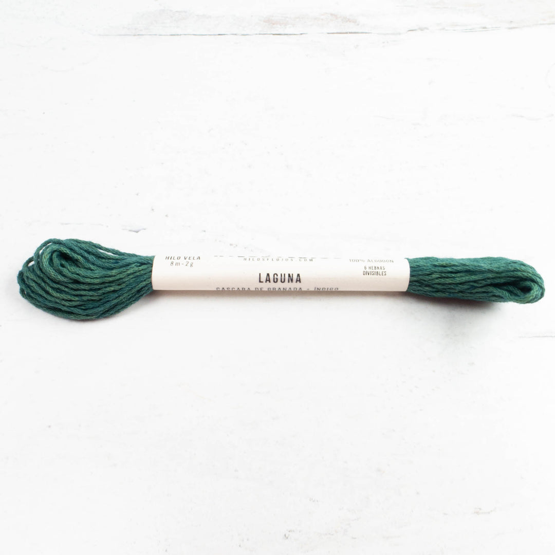 Natural Dyed Cotton Embroidery Floss - Laguna (128)
