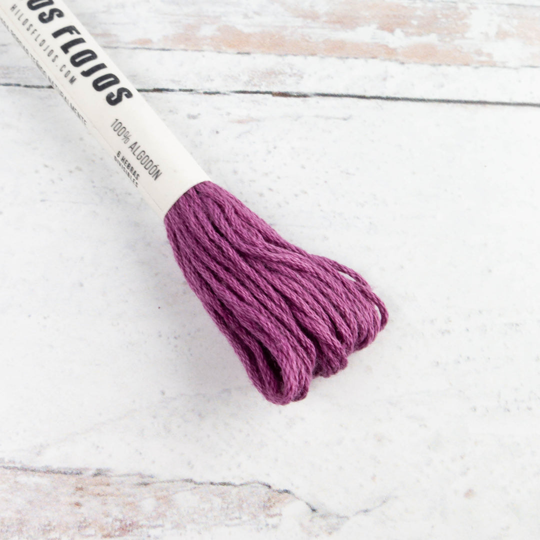 Natural Dyed Cotton Embroidery Floss - Lila (123)