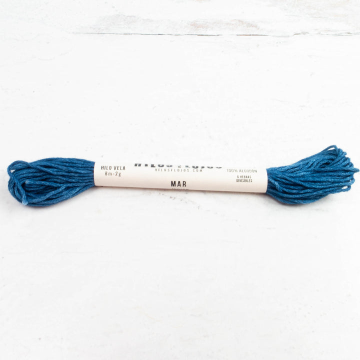Natural Dyed Cotton Embroidery Floss - Mar (129)