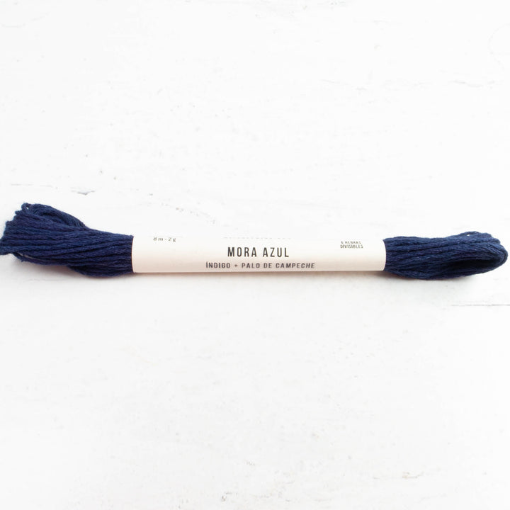 Natural Dyed Cotton Embroidery Floss - Mora Azul (132)