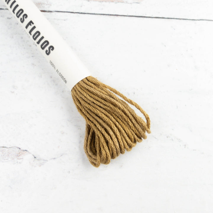 Natural Dyed Cotton Embroidery Floss - Olivo (109)