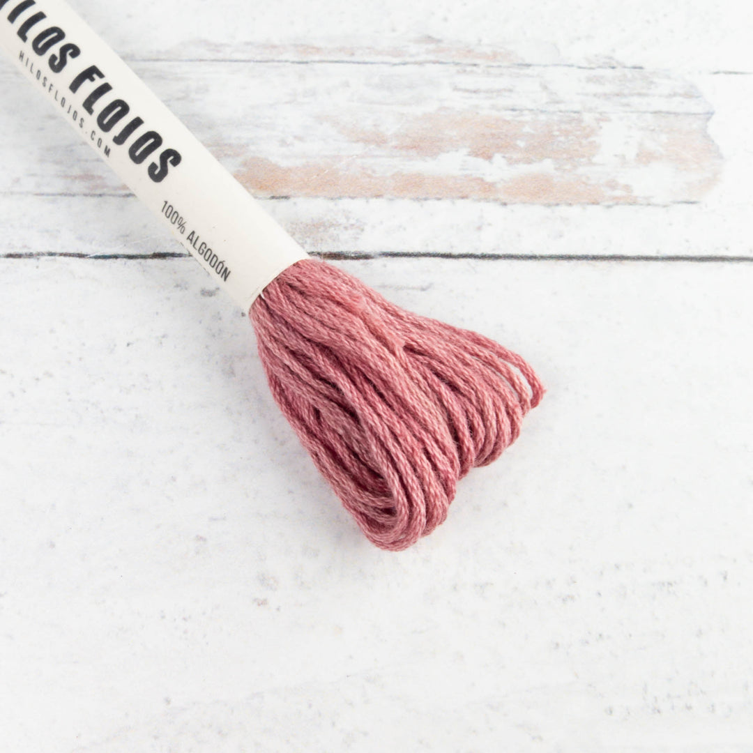 Natural Dyed Cotton Embroidery Floss - Palo de Rosa (125)