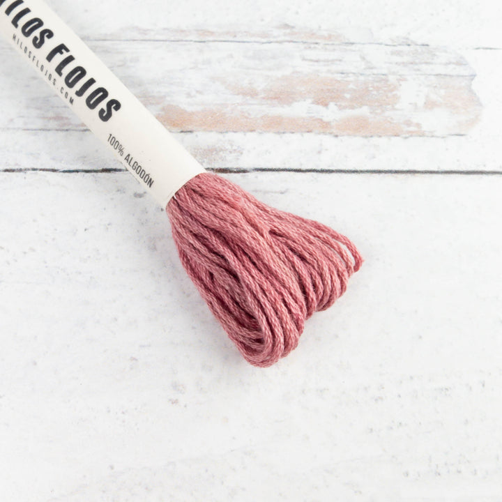 Natural Dyed Cotton Embroidery Floss - Palo de Rosa (125)