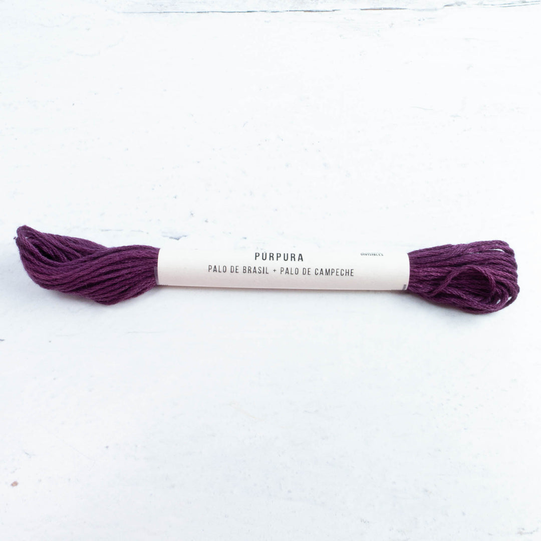 Natural Dyed Cotton Embroidery Floss - Purpura (133)