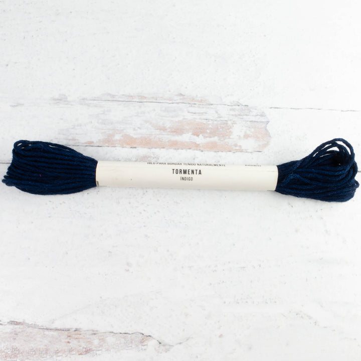Natural Dyed Cotton Embroidery Floss - Tormenta (117)