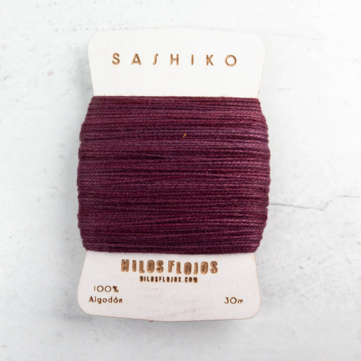 Natural Dyed Sashiko Thread - Berenjena (222)