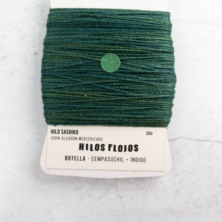Natural Dyed Sashiko Thread - Botella (211)