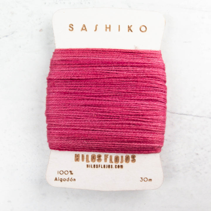 Natural Dyed Sashiko Thread - Bugambilia (201)