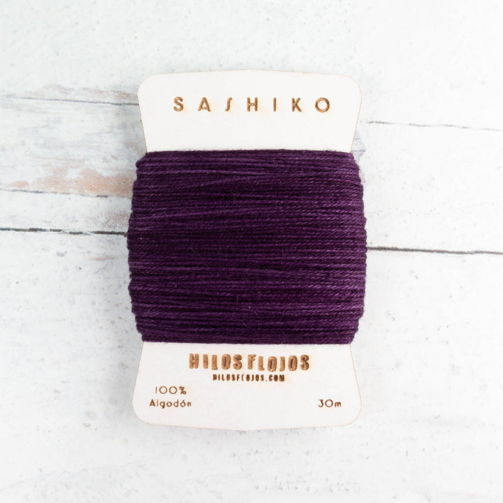 Natural Dyed Sashiko Thread - Campeche (220)