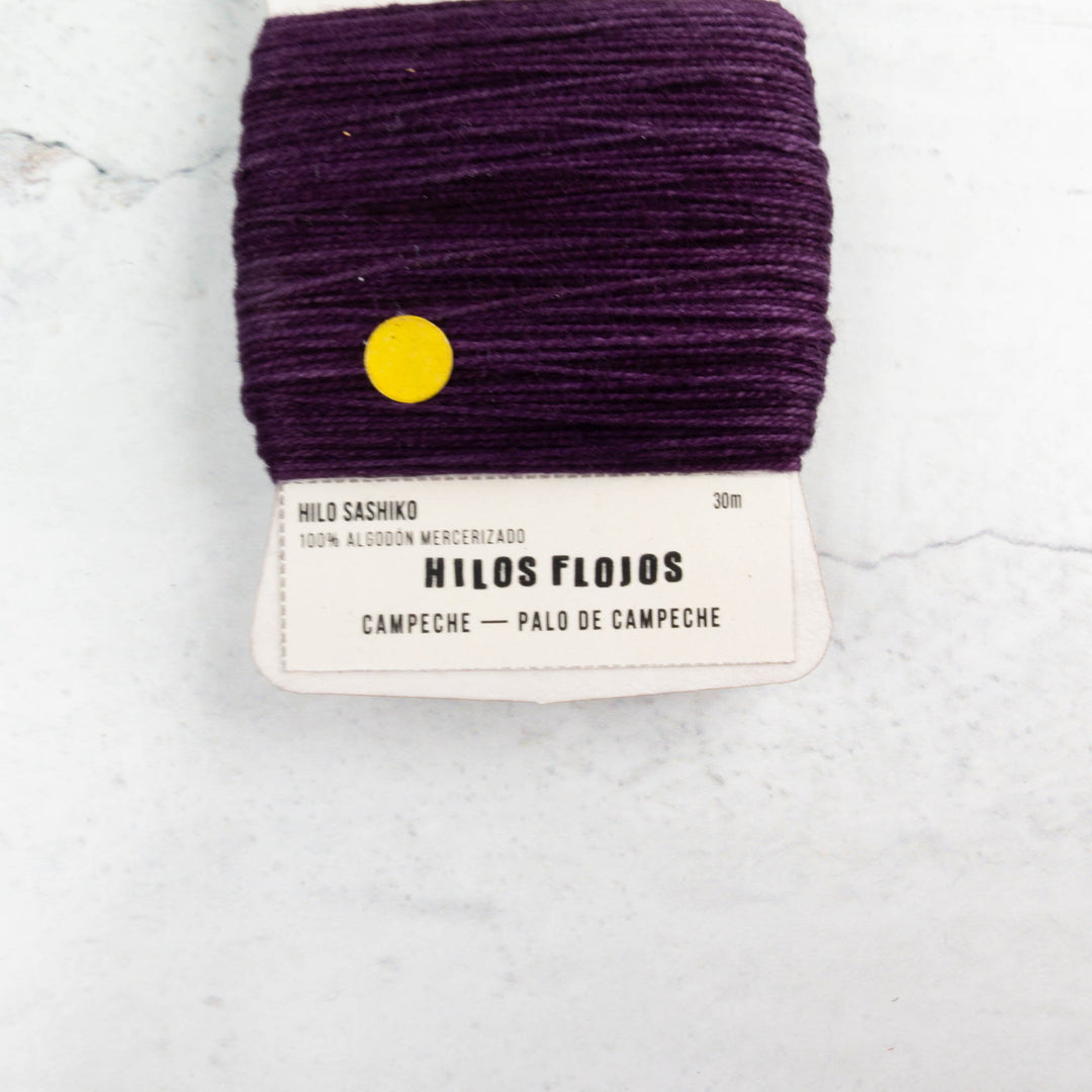 Natural Dyed Sashiko Thread - Campeche (220)