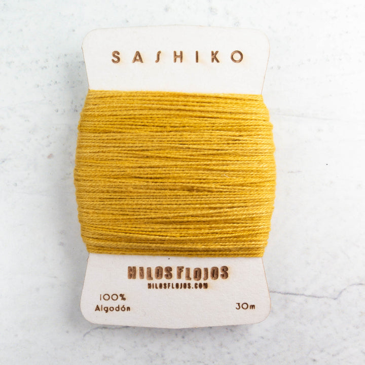 Natural Dyed Sashiko Thread - Cempasuchil (207)