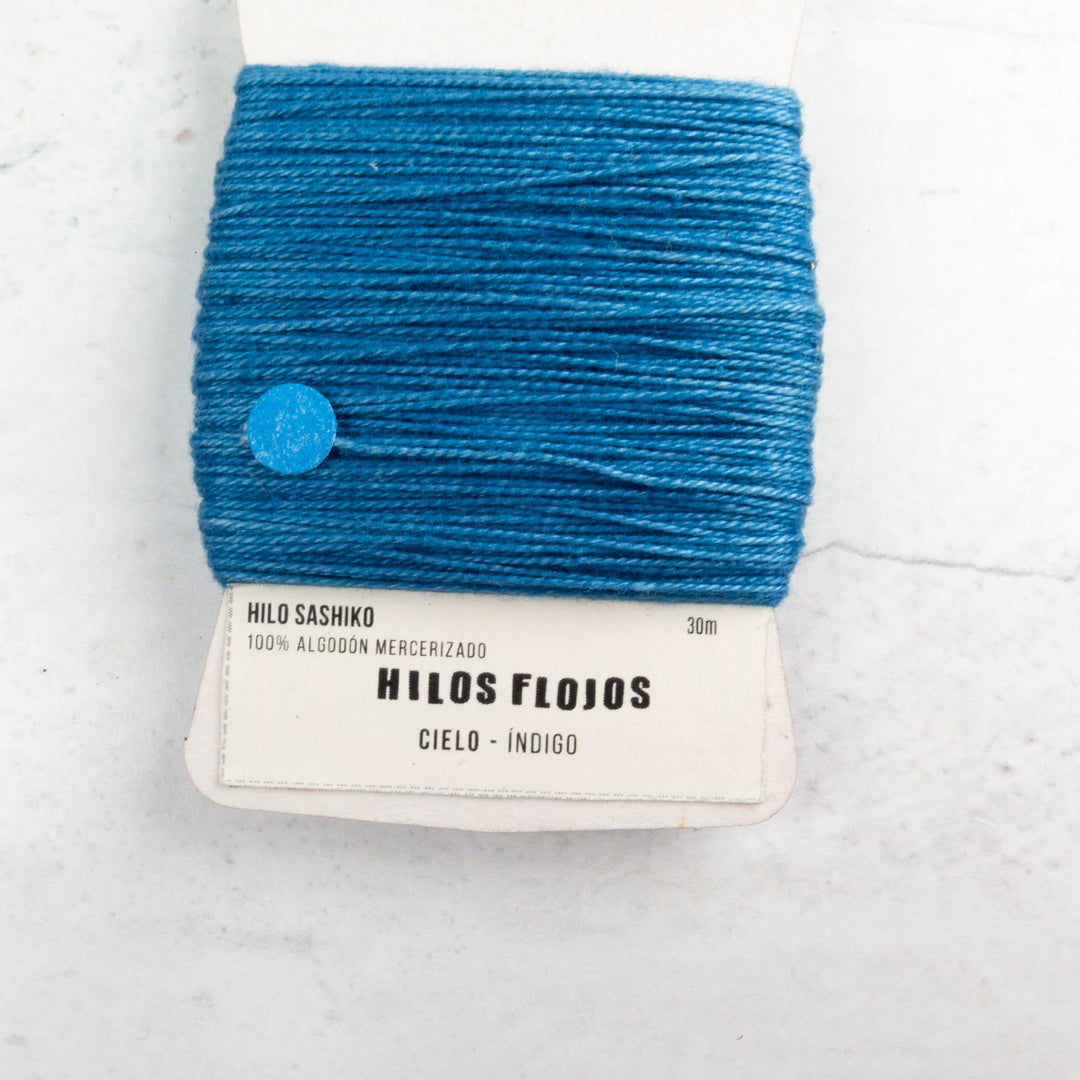 Natural Dyed Sashiko Thread - Cielo (214)