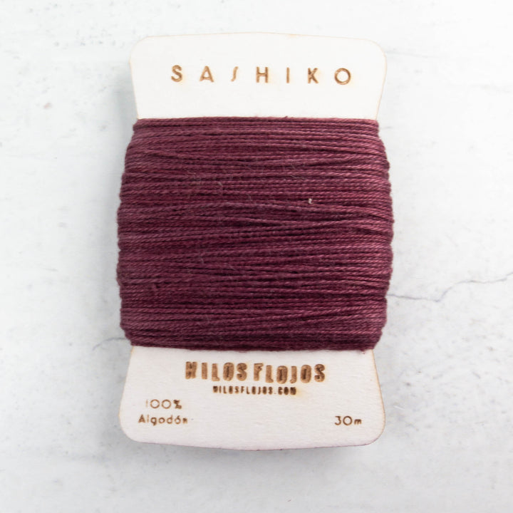 Natural Dyed Sashiko Thread - Ciruela (221)